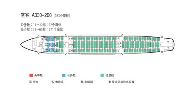 东航空客320最新座位图