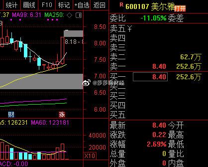 600107美尔雅最新消息