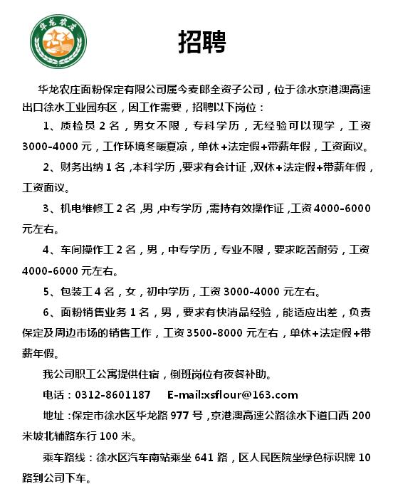 徐水惠友最新招聘岗位详解与求职指南