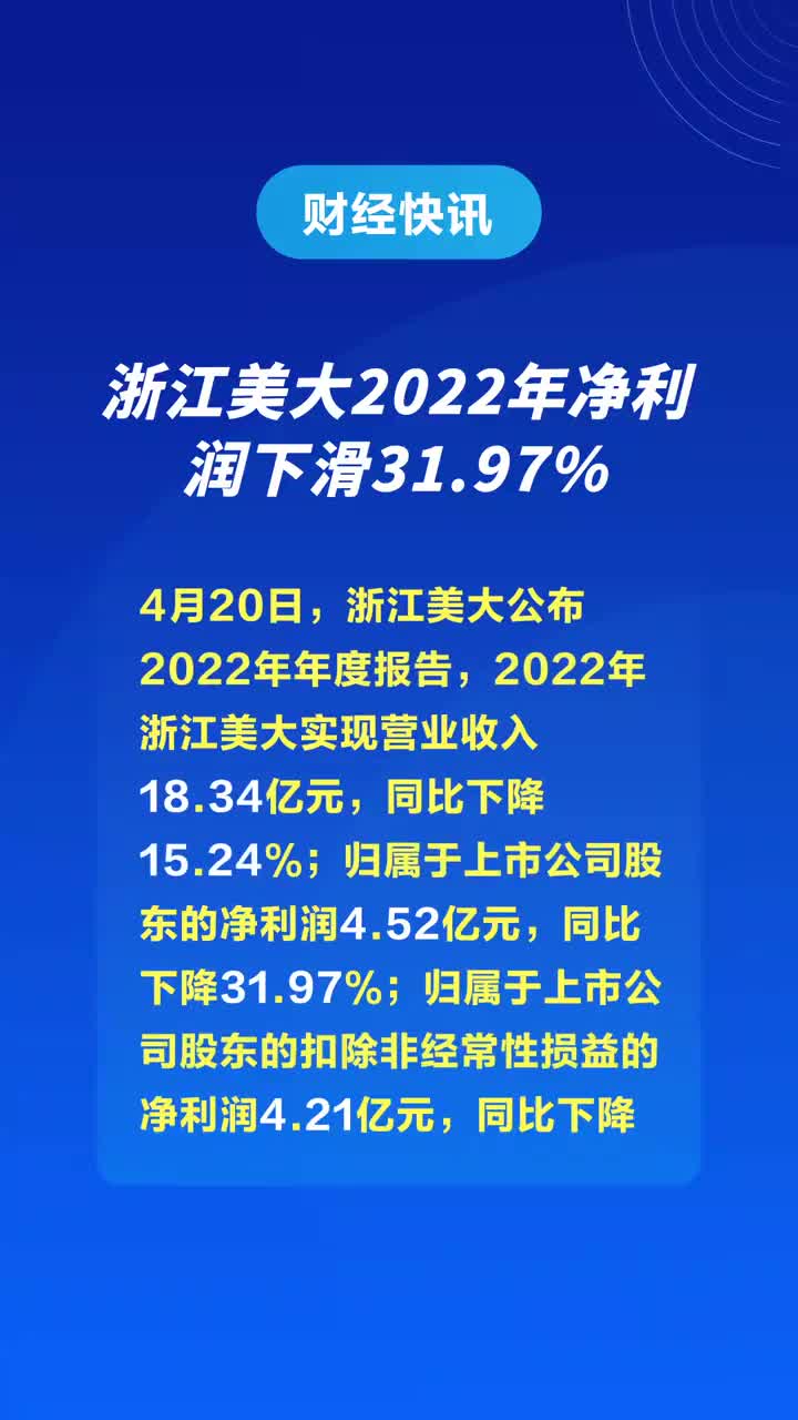 浙江美大股票最新消息深度解读与分析