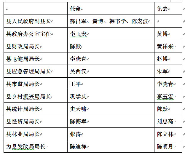 黄梅县人民政府办公室人事任命，塑造未来领导力量的重要举措